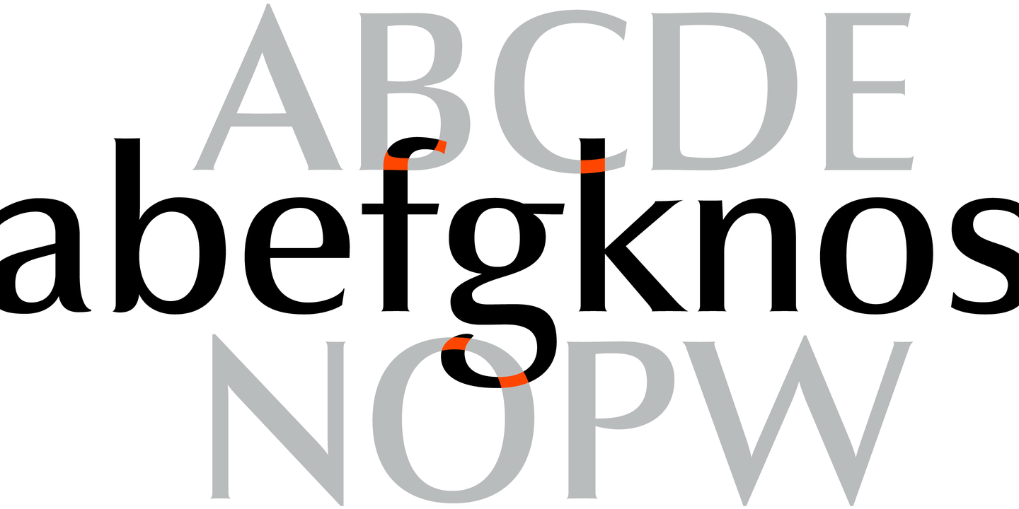 Charpentier Sans Pro Normal Italiq Font preview